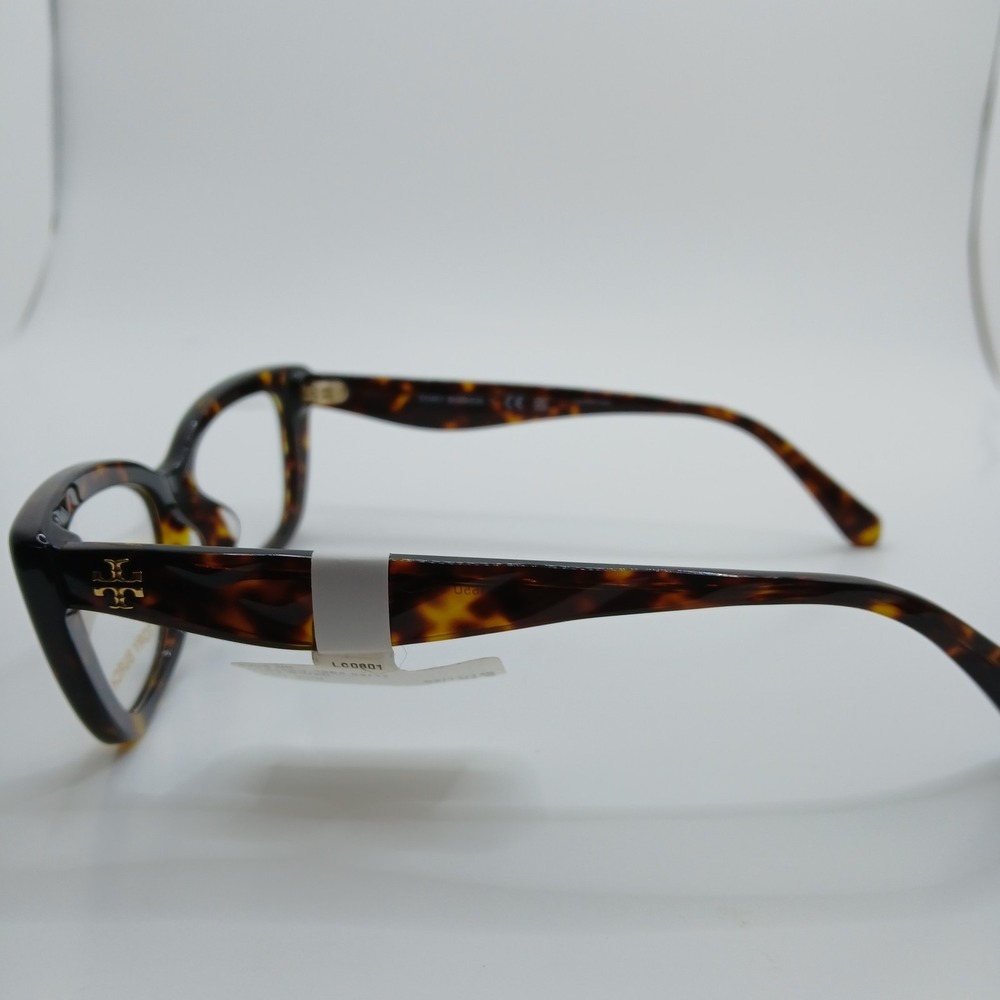Tory Burch TY2155U Womens Eyeglasses Frame Dark Tortoise Full Rim 52-17-145 mm - Picture 3 of 8